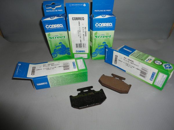 PASTILHA FR XTZ 250/YS 250 FAZER TRAS - COBREQ